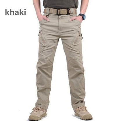 🚵‍♀️👖【S-5XL】😍 Pantaloni outdoor pentru bărbați de mari dimensiuni, uscare rapidă, pantaloni tactici durabili cu multiple buzunare