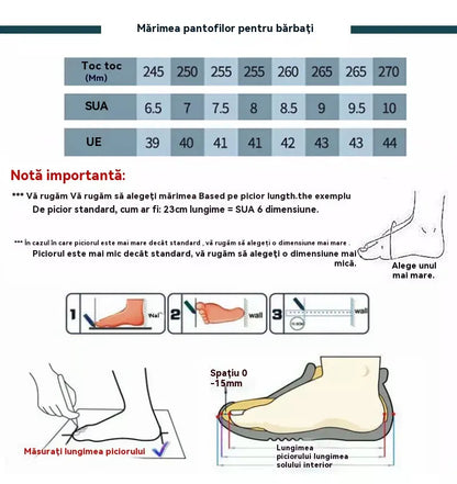 👞 Sandale bărbătești din piele naturală – respirabile, confortabile și antiderapante pentru mersul zilnic