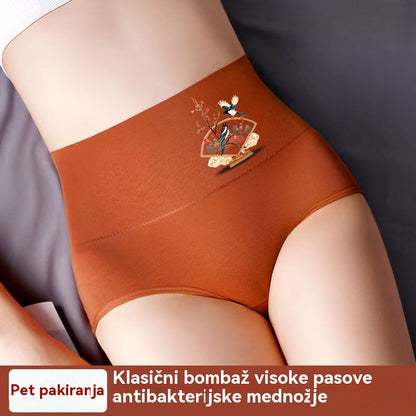 💖Zadnji dan 50% popust - 【6/12 kosov】Dvigovalnik zadnjice z visokim pasom iz visokokakovostnega bombaža✨️ （40-100 kg）