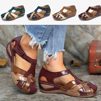 ✨🩰【35–43】Sandale romane confortabile din piele moale pentru femei – 🔥 Reducere de până la 50%【Ofertă limitată】