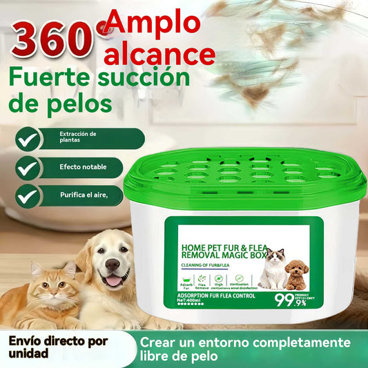 🔥 OFERTA 2026 - Caja mágica para eliminar el pelo y el olor de mascotas en el hogar