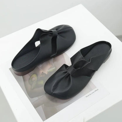 👡【Ultra-moi】【Atât de confortabili încât nu vei mai vrea să-i dai jos!】Papuci la modă, confortabili, respirabili și cu talpă joasă