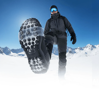 👴🚶🏔️❄️Kúpte štyri a štyri dostanete zadarmo🔥Neviditeľné 5-zubové protišmykové popruhy na mačky, outdoorové mačky, vhodné na turistiku v snehu, horolezectvo, lezenie po skalách a zimné ľadové povrchy, nevyhnutnosť pre seniorov.