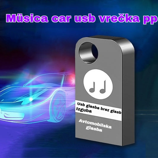 🚗🎵🎵【Glasbeni USB ključek】Vsebuje 8000 pesmi, 600 glasbenih videoposnetkov in 6D zvočne učinke.