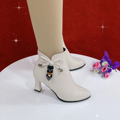 🔥【34-41】👢Cizme moi pentru femei, cu fermoar lateral, Toamnă/Iarnă 2026