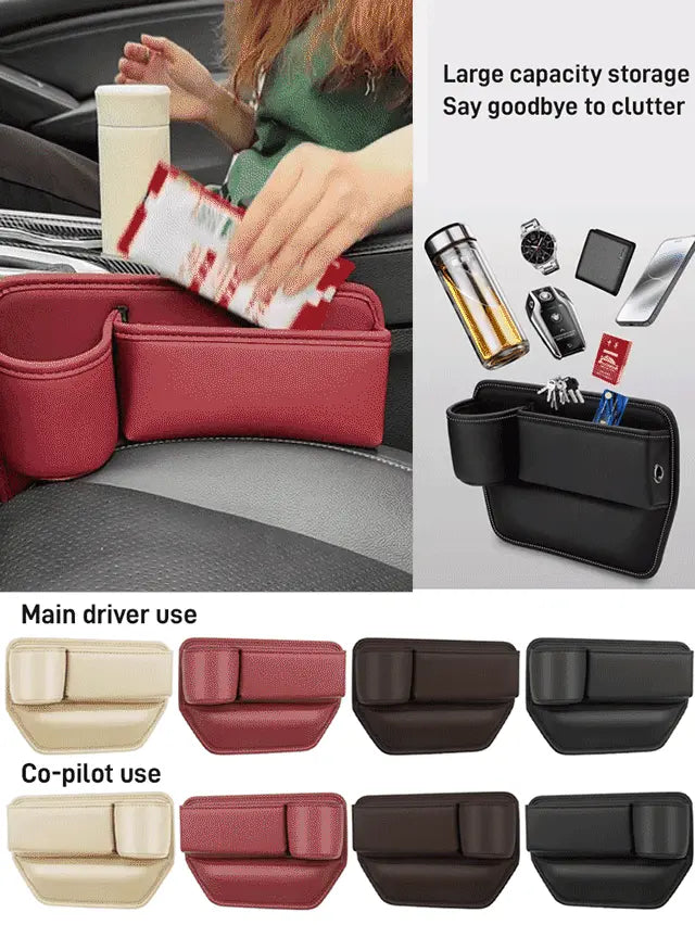🚗✨Organizator auto multifuncțional pentru mai mult spațiu și ordine la îndemână