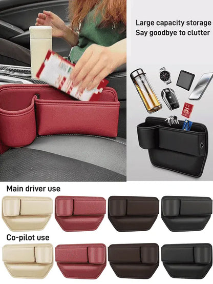 🚗✨Organizator auto multifuncțional pentru mai mult spațiu și ordine la îndemână