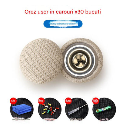 【30 buc】Pânza de pe acoperișul mașinii cade, reparați catarama de fixare a cuielor Modificare și recondiționare interior a mașinii chins fără demontare (kit de instrumente de instalare + șurubelniță + prosop inclus)