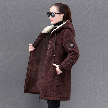 🌺【M-4XL】2026 nueva chaqueta de invierno chaqueta de algodón engrosada de terciopelo