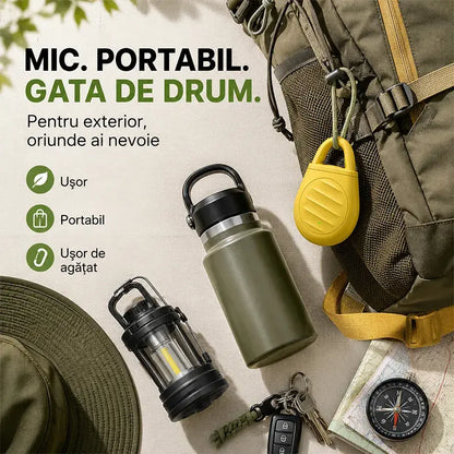 🕊️ Scapă de porumbei și păsări dăunătoare! Dispozitiv portabil cu ultrasunete pentru alungat păsările și insectele (Frecvență variabilă / Reîncărcabil USB / 3 culori)! ✨