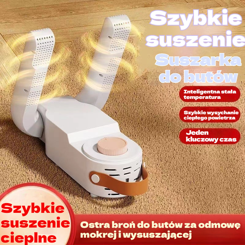 🔥【50% zniżki】🌡️🧦Elektryczna suszarka do butów z funkcją usuwania zapachu – szybkie i bezpieczne suszenie obuwia w domu
