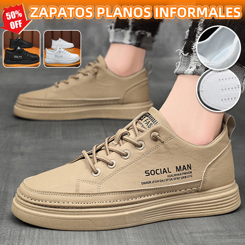 😀Productos de gran venta🔥 - 30%【39-44】Zapatos planos casuales de piel suave, nuevo estilo primavera 2026
