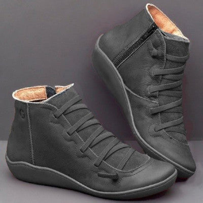 🔥【Tallas 35-43】Nuevas zapatillas anchas de invierno para mujer 2026-botines casuales.