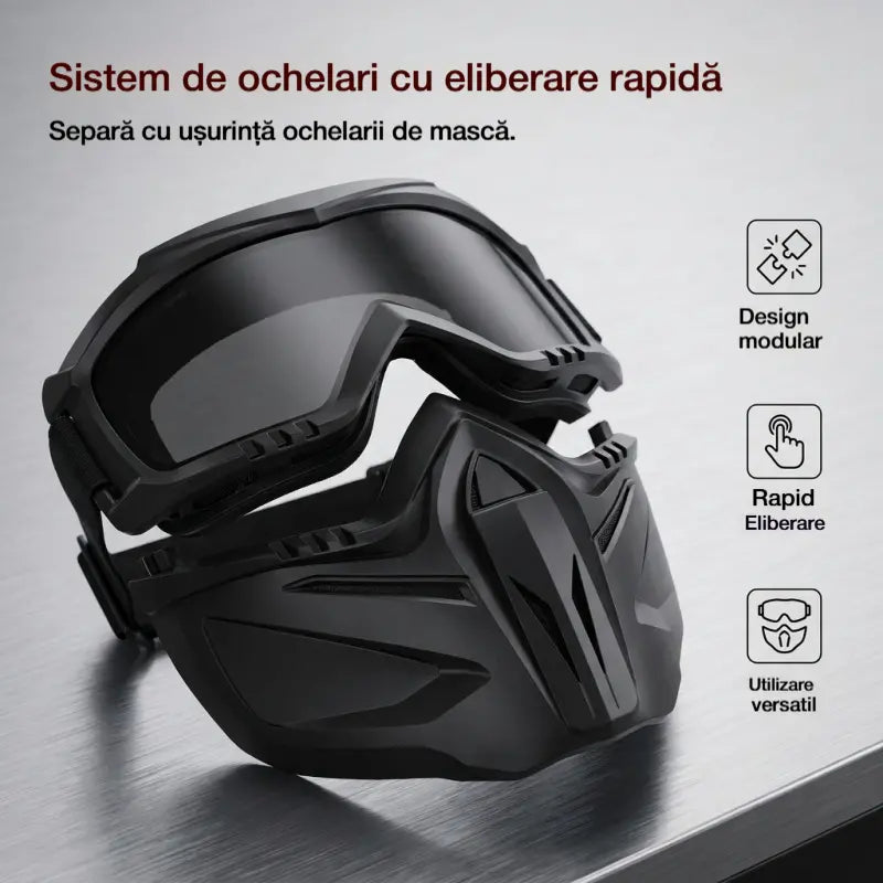 🛡️✨ Vizieră de protecție pentru sudură și tăiere — anti-orbire, anti-UV și anti-praf