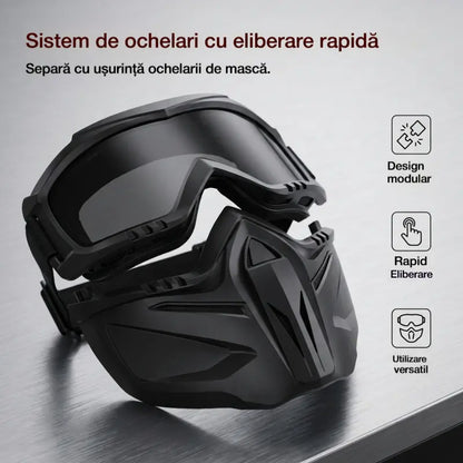 🛡️✨ Vizieră de protecție pentru sudură și tăiere — anti-orbire, anti-UV și anti-praf