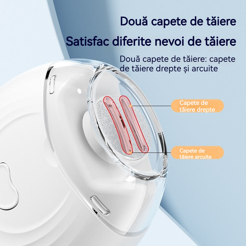 💅 ✨ Pilă automată de unghii (1 unitate) pentru îngrijirea sigură și delicată a unghiilor 👶🔧