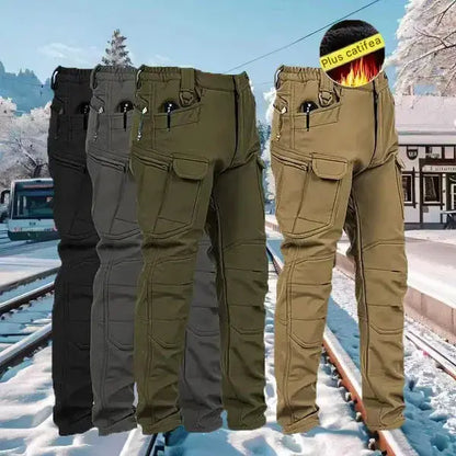 🏕️⌛ ULTIMA ZI A REDUCERILOR – 50% DISCOUNT!🔥 Pantaloni tactici pentru bărbați, în stil militar – rezistenți la vânt și izolați termic