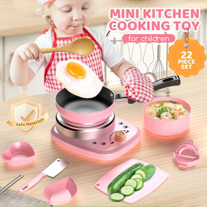🎁【Najlepszy prezent dla dzieci】🍳 Miniaturowe zabawki kuchenne dla dzieci