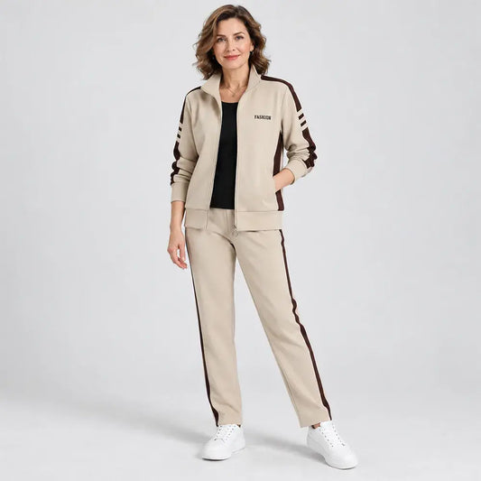 🔥【Jachetă + pantaloni】😍 Nou set sport casual pentru toamnă/iarnă