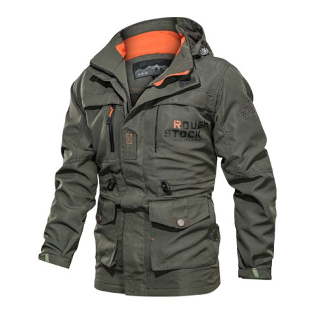 Reducere de 50% 【M–5XL】Jachetă nouă de calitate superioară pentru bărbați (toamnă/iarnă) – impermeabilă, rezistentă la vânt și cu buzunare multiple.