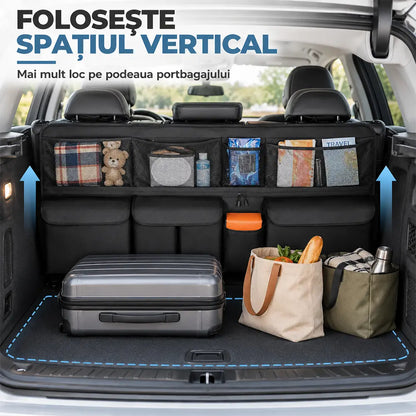 🚗 Organizator Auto Suspendant pentru Portbagaj – Eliberează Podeaua Portbagajului și Păstrează Totul Ordonat! ✨📦