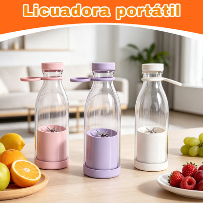✨🍎50%OFF--Exprimidor portátil: llévalo contigo a cualquier lugar y disfruta de jugos de frutas y verduras frescos y saludables en cualquier momento.