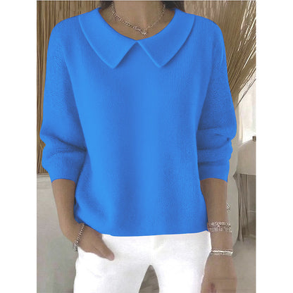 🔥【S-3XL】2025 Wygodny top z długim rękawem i dekoltem w serek na jesień i zimę