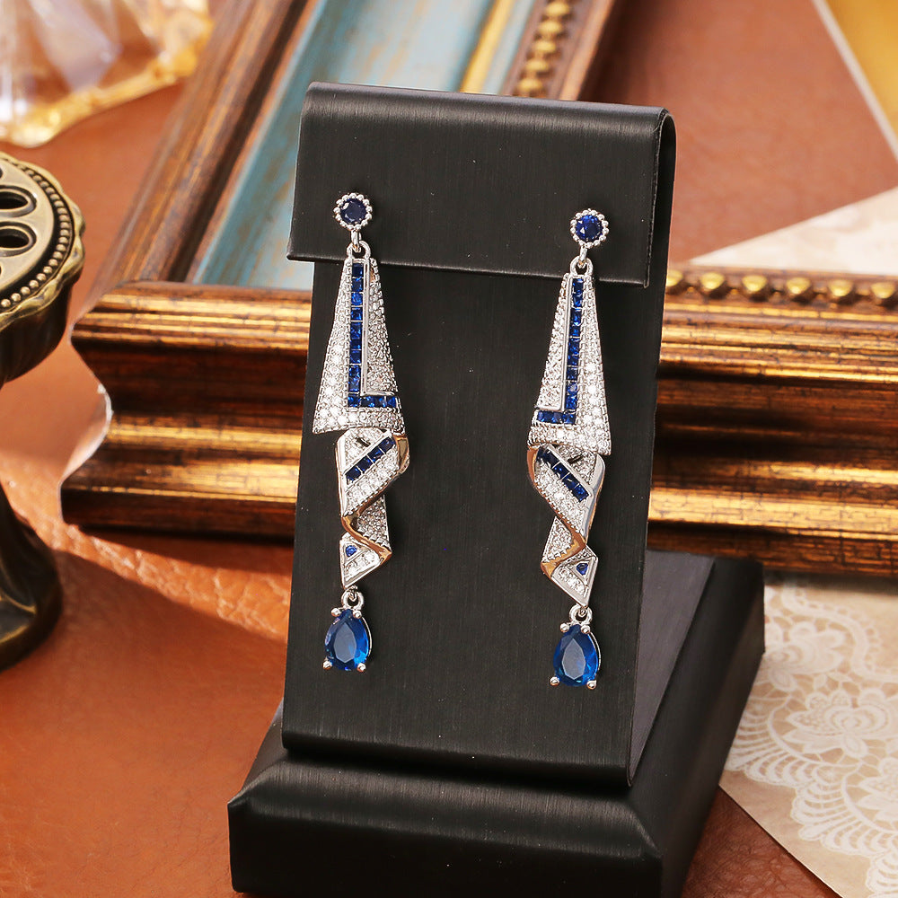 【Compre uno y llévese otro gratis】 😍especial💎 Pendientes de raso vintage