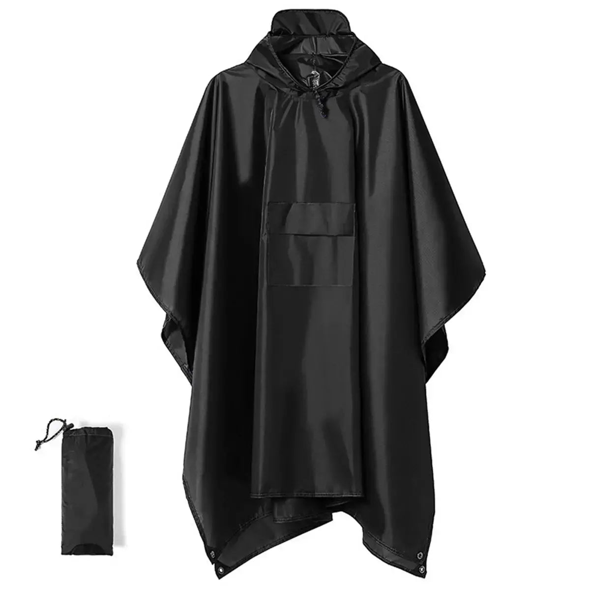 🌧️ Poncho de Ploaie Multifuncțional 3 în 1 – Pelerină, adăpost și saltea de picnic într-un singur produs! 🌲⛰️