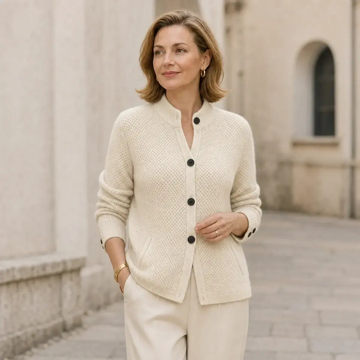 💖💖【S-2XL】Cardigan francez de cașmir de toamnă și iarnă cu un nou stil retro