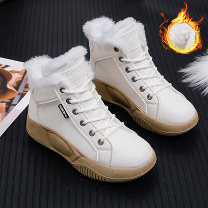 【35-40】Zapatos de ocio versátiles de nueva moda con suela gruesa retro