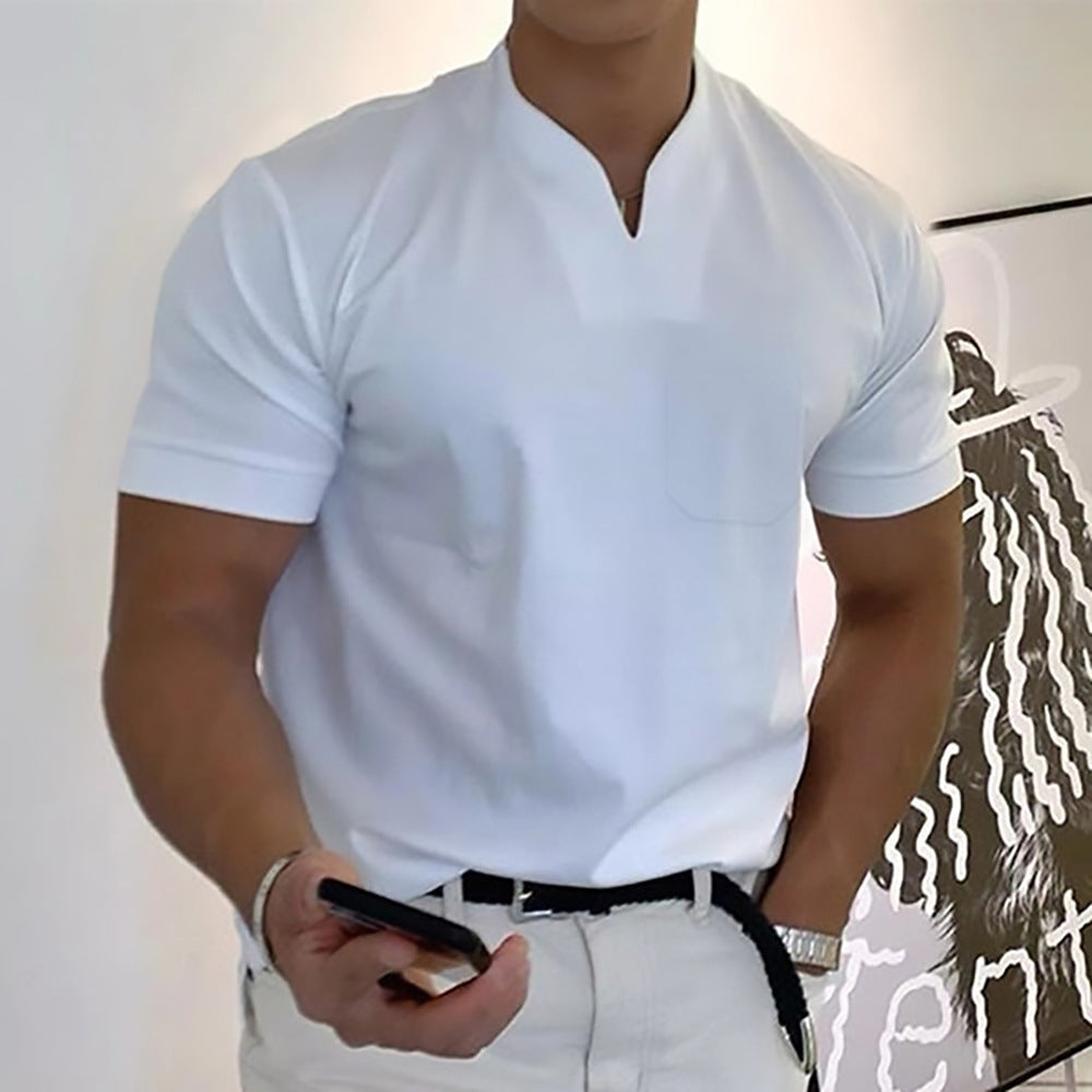 💥Ofertă limitată în timp💥🔥【S-5XL】🔥2026 Cămașă de vară pentru bărbați cu mânecă scurtă din bumbac elastic👕