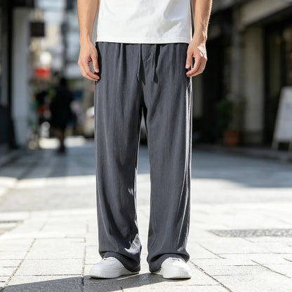 🔥【cumperi 1 primești 1 gratis】pantaloni casual confortabili din bumbac și in pentru vară