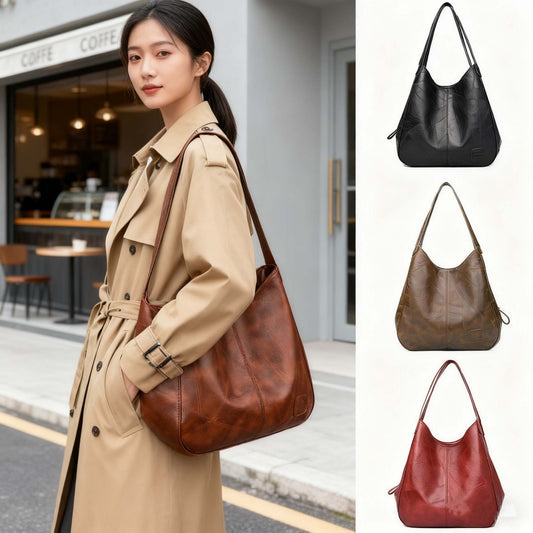 💖👜💖2025 nova torba za čez ramo velike prostornine iz mehkega usnja