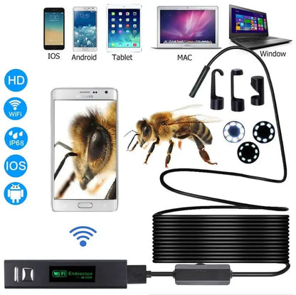 🔥【Cea mai recentă tehnologie】(Type-C, USB, Micro USB) endoscop trei-în-unu 【1M】【3.5M】【5M】