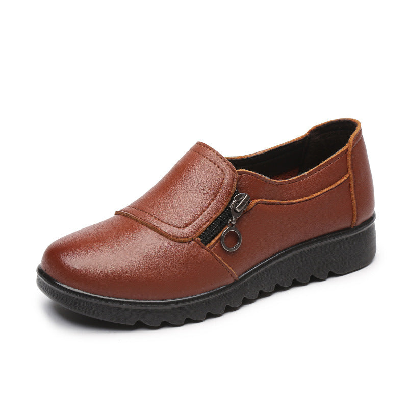 🔥【35-41】Pantofi confortabili din piele de vacă, talpă moale, antiderapantă, rezistență la uzură timp îndelungat, calitate garantată