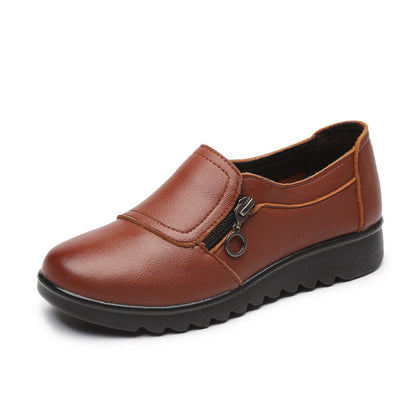 🔥【35-41】Pantofi confortabili din piele de vacă, talpă moale, antiderapantă, rezistență la uzură timp îndelungat, calitate garantată