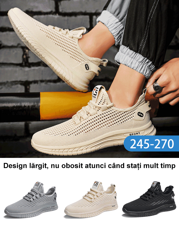 🔥🔥【Descuentos fuera de temporada】【39-44】2026 oddychające, antypoślizgowe tenisówki z siateczki