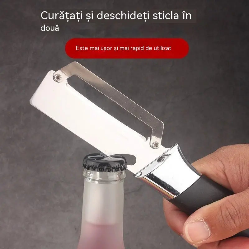 💥Cumpără unul, primești unul gratuit💥🔪Răzuitor multifuncțional din oțel inoxidabil🧅Poți curăța fructe și legume, tăia carne și deschide sticle