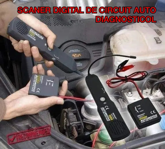 🚗🔧Instrument de diagnosticare digitală pentru scanere de circuite auto