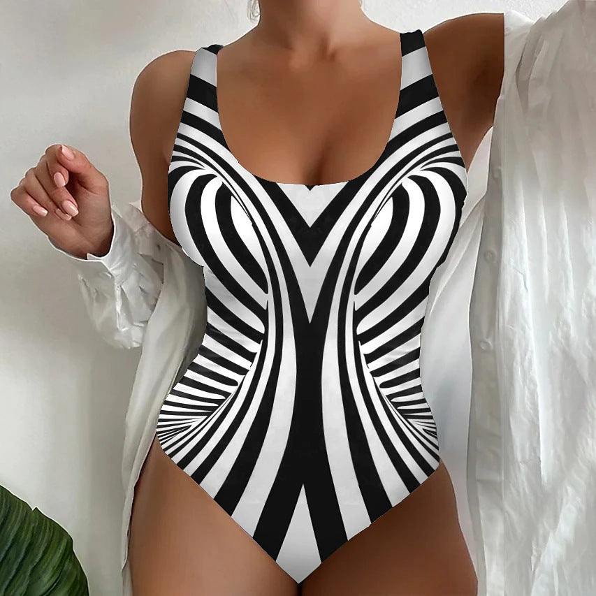👙【S~6XL】Costum de baie dintr-o singură piesă, la modă, cu uscare rapidă, de vară 2026, esențial pentru plajă și malul mării