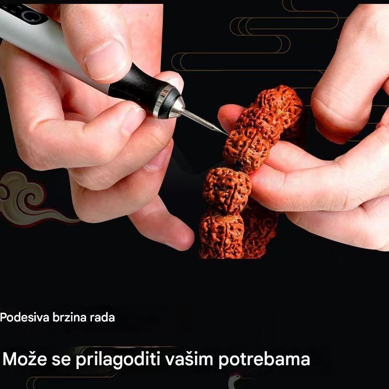 🔥Bestseller🔥 Trwałe i wydajne wielofunkcyjne narzędzie do grawerowania z akumulatorem litowo-jonowym, idealne do zdobienia paznokci i polerowania elektrycznego