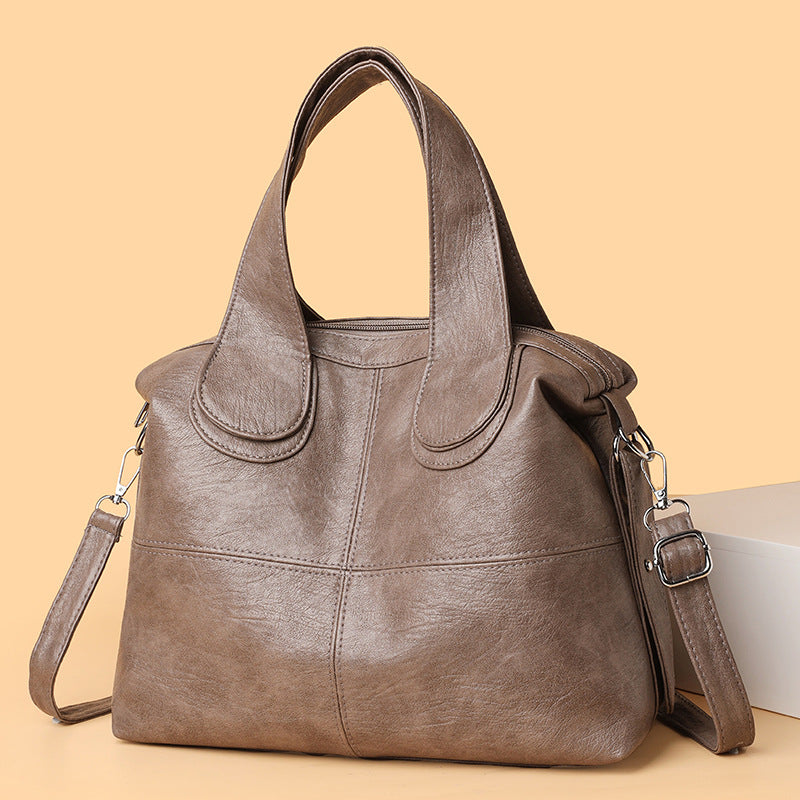 🔥🎒Bolso de mano para mujer 2026: piel suave, informal, versátil y de gran capacidad.