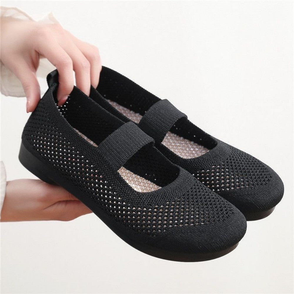 🌹【Pago contra reembolso】Zapatos ligeros y transpirables para mujer con suela antideslizante, cómodos y versátiles para primavera y verano【35-40】