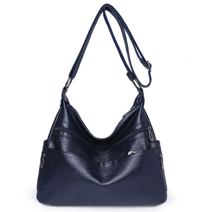 💟👜Geantă de umăr din piele moale la modă nouă