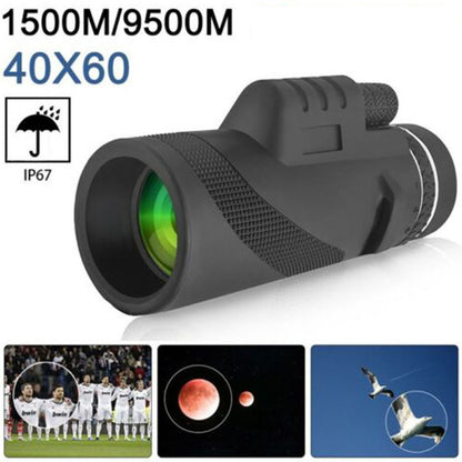 🔭🌍✨🔭 Monokulární dalekohled pro turistiku a pozorování přírody – vysoké rozlišení + telefon