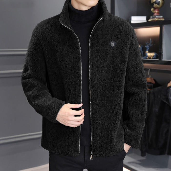 🔥🐏【Sezonowa zniżka 50%】Nowy męski zimowy gruby i ciepły płaszcz z wełny