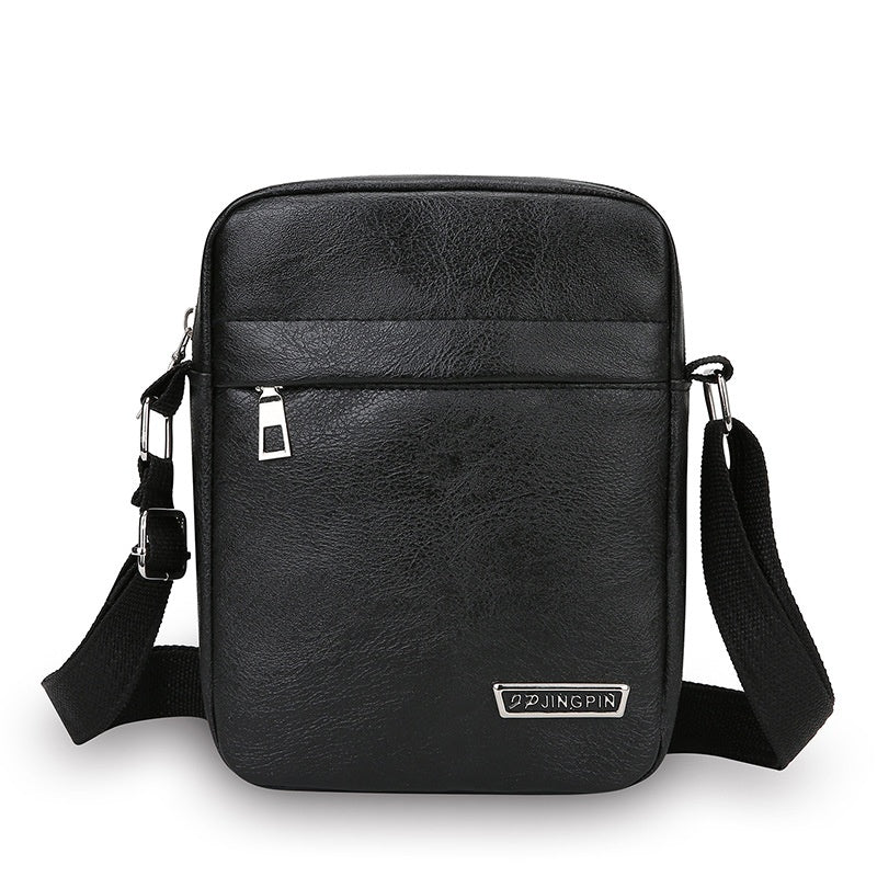 🔥【Compra 1 y llévate 1 gratis】Bolso de hombro de cuero genuino para negocios de moda para hombre