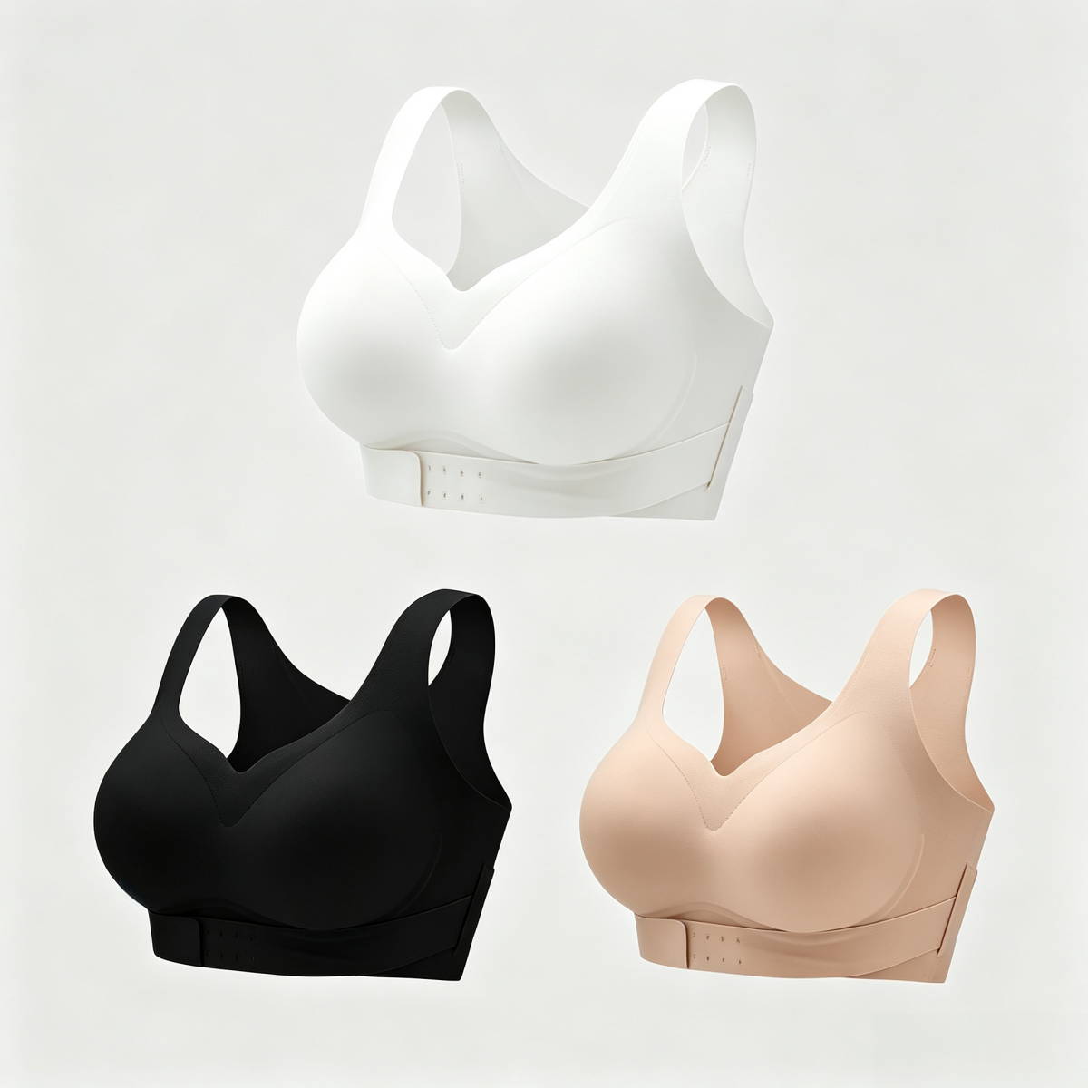 【✨Cumpără 1 și primești 2 gratuit – set cu 3 bucăți】Lenjerie modelatoare pentru femei, corectează linia spatelui💋