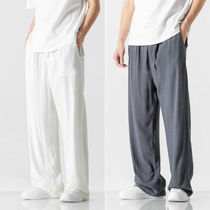 🔥【cumperi 1 primești 1 gratis】pantaloni casual confortabili din bumbac și in pentru vară